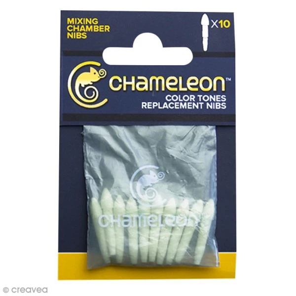 Pointes De Rechange Pour Chambre De Mélange Marqueurs Chameleon - 10 Feutres 1 Pointes De Rechange Pour Chambre De Mélange Marqueurs Chameleon - 10 Feutres