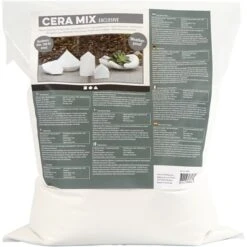 Creativ Company Poudre De Moulage Cera-Mix De Luxe, 5 Kg, Blanc