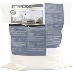 Creativ Company Poudre De Moulage Cera-Mix Super, 5 Kg, Blanc