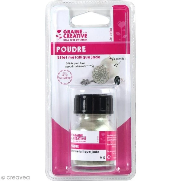 Poudre Effet Métallique - Jade - 6 G 1 Poudre Effet Métallique - Jade - 6 G
