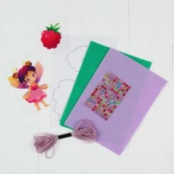 Poupée Fée Senti Jouet Kit De BRICOLAGE, De Fer Sur Le Transfert De Patch, Estimé à Coudre, Feutre M -Promos Creavea Boutique poupee fee senti jouet kit de bricolage de fer sur le transfert de patch estime a coudre feutre m p 3