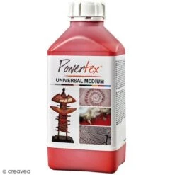 Powertex Solidifiant Tissu - Rouge (Edition Limitée) - 1 Kg