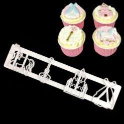 Princesse De Conte De Fées Cheval à L'emporte-pièce, 3D En Plastique De Chocolat Savon Gâteau, Fonda -Promos Creavea Boutique princesse de conte de fees cheval a lemporte piece 3d en plastique de chocolat savon gateau fonda p 4