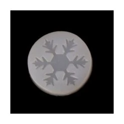 PS110113156 PAX 1 Moule En Silicone Pendentif Flocon De Neige Noel Pour Creation Fimo Resine