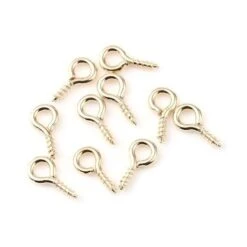 PS11671667 PAX Environ 100 Pitons à Visser 10 Par 5mm Métal Coloris Or Clair