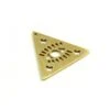 PS11847096 PAX 1 Pendentif Triangle Étoile, Œil De La Protection, Grigri 25 Mm, Acier Inoxydable Fin