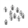 PS11871037 PAX 4 Embouts Pour Création De Bijoux Spirale Ou Pour Cordon 4mm - En Acier Inoxydable 30