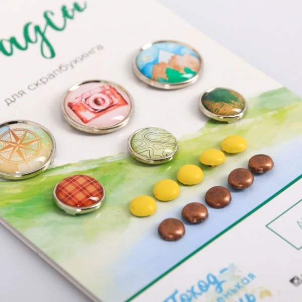 Randonnée Voyages, C'Est La Vie Des Attaches Parisiennes Ensemble, Scrapbooking Embellissement, Le B 2 Randonnée Voyages, C'Est La Vie Des Attaches Parisiennes Ensemble, Scrapbooking Embellissement, Le B – Image 2