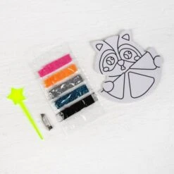 Raton Laveur Avec Orange, Paillettes Fresque Kit De BRICOLAGE, Fait à La Main De Paillettes Sac à Do -Promos Creavea Boutique raton laveur avec orange paillettes fresque kit de bricolage fait a la main de paillettes sac a do p 3