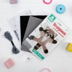 Raton Laveur Senti Jouet Avec Un Aimant De Réfrigérateur Kit De Bricolage, De Décoration Intérieure,