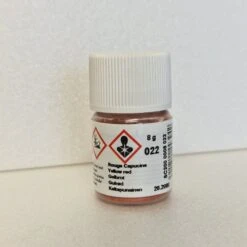 Rouge Capucine 022, Peinture Porcelaine Vitrifiable SCHJERNING