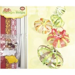 Rouge Jaune à La Main BRICOLAGE Décoration D'Arbre De Noël Guirlande Kit De Décoration Pour La Maiso