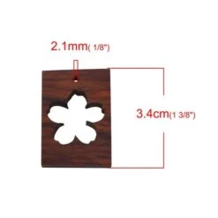 S110090751 PAX 1 Moule En Bois Pendentif Fleur De Sakura Utilisation FIMO RESINE -Promos Creavea Boutique s110090751 pax 1 moule en bois pendentif fleur de sakura utilisation fimo resine p 3