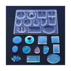 S110108033 PAX 1 Grand Moule En SILICONE 12 Formes Géométrique