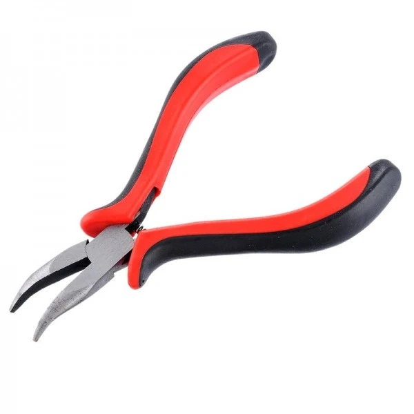 S113602 Pince Plate, Pince De Précision à Bouts Plats Et Lisses Et Courbés 1 S113602 Pince Plate, Pince De Précision à Bouts Plats Et Lisses Et Courbés