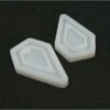 S11753968 PAX 2 Moules En Silicone, Pendentif Forme Diamant 42 Par 27 Mm Utilisation FIMO RESINE