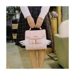 Sac Bandoulière Solide Kawaii Rose Ailes Sakura Lycéen Écolière Pratique Harajuku 7 Sac Bandoulière Solide Kawaii Rose Ailes Sakura Lycéen Écolière Pratique Harajuku -Promos Creavea Boutique sac bandouliere solide kawaii rose ailes sakura lyceen ecoliere pratique harajuku p 4