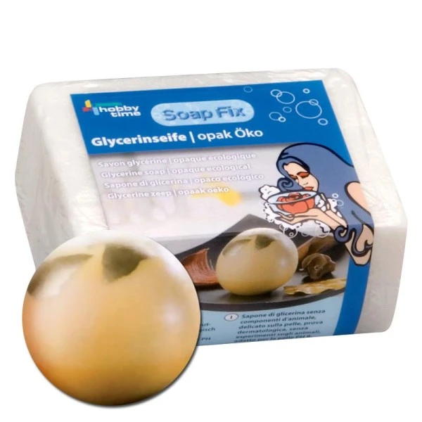 Savon Glycérine écologique Opaque 500g 1 Savon Glycérine écologique Opaque 500g