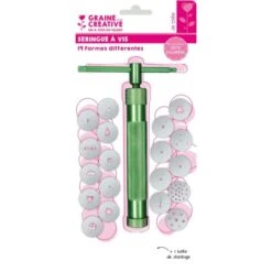 Seringue à Vis Pour Modelage - 19 Formes