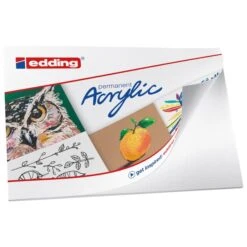 Set De Marqueurs Acrylic Edding - Pack Créatif Basic - 12 Pcs -Promos Creavea Boutique set de marqueurs acrylic edding pack creatif basic 12 pcs p 4