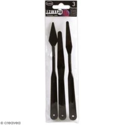Set De Spatules Pour Pâte De Texture 3D - 3 Pcs
