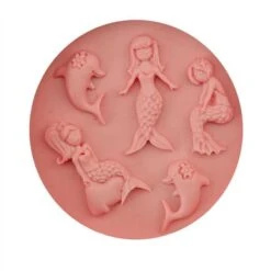 Sirène Filles Dauphins, 3D En Silicone De Chocolat Savon Gâteau, Fondant Gâteau, L'Argile De Résine, -Promos Creavea Boutique sirene filles dauphins 3d en silicone de chocolat savon gateau fondant gateau largile de resine p 3
