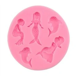 Sirène Filles Dauphins, 3D En Silicone De Chocolat Savon Gâteau, Fondant Gâteau, L'Argile De Résine, -Promos Creavea Boutique sirene filles dauphins 3d en silicone de chocolat savon gateau fondant gateau largile de resine p 4