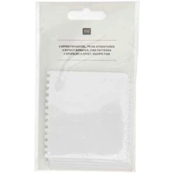 Spatules à Effets - Motifs Fins - 4 Pcs