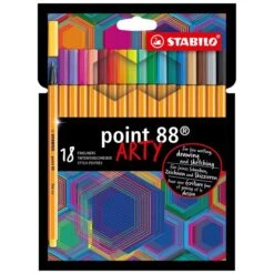 Stabilo Point 88 Arty - 18 Pcs