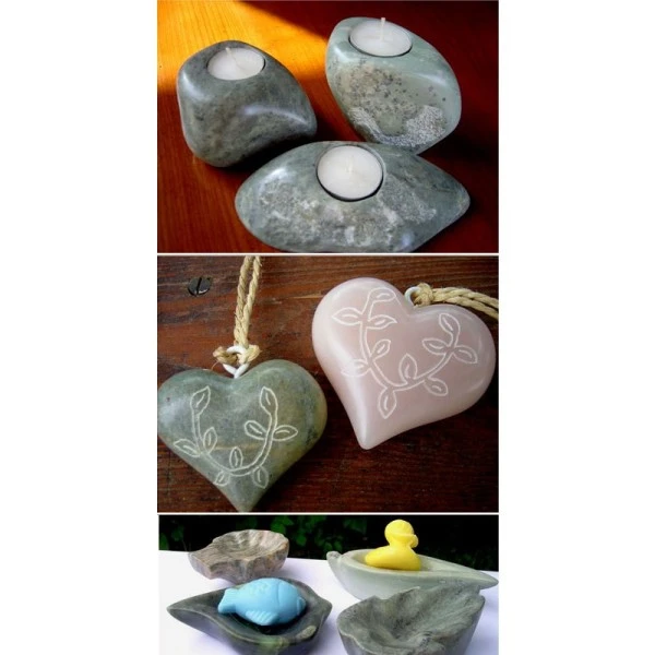 Stéatite, Pierre Tendre De Couleurs Assortis, 1,5 Kg, Pierre à Savon 3 Stéatite, Pierre Tendre De Couleurs Assortis, 1,5 Kg, Pierre à Savon – Image 3