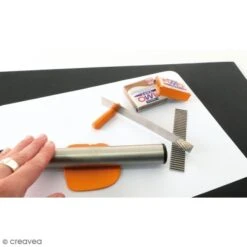 Tapis De Modelage En Silicone Blanc - 23 X 33 Cm -Promos Creavea Boutique tapis de modelage en silicone blanc 23 x 33 cm p 5