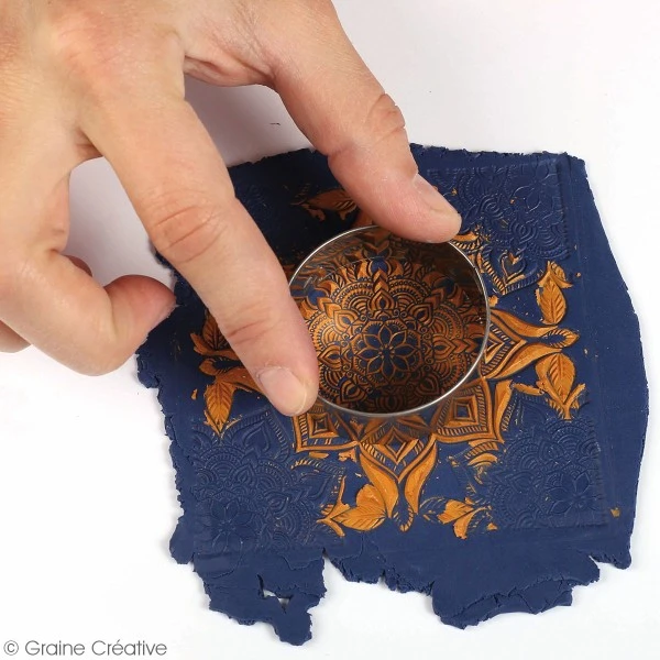 Tapis De Texture Souple - Boho Chic - 9 X 9 Cm 3 Tapis De Texture Souple - Boho Chic - 9 X 9 Cm – Image 3