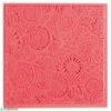 Tapis De Texture Souple - Floral - 9 X 9 Cm