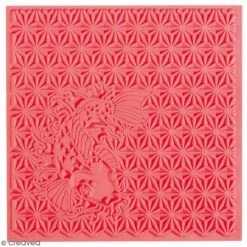 Tapis De Texture Souple - Japonisant - 9 X 9 Cm