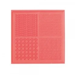 Tapis De Texture Vannerie 9cm Pour Pate Fimo, Sculpey Cernit Graine Créative 265403