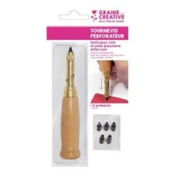 Tournevis Perforateur Pour Cuir Et Pâte Polymère