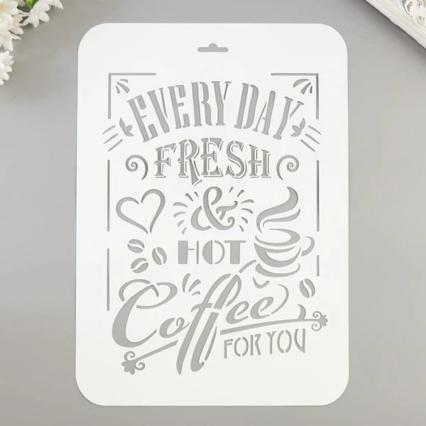 "Tous Les Jours" Pochoir 22x31 Cm, Vinyle, Police, Cookies, Fichier Coupé, Artisanat, Décoration Mur 2 "Tous Les Jours" Pochoir 22x31 Cm, Vinyle, Police, Cookies, Fichier Coupé, Artisanat, Décoration Mur – Image 2