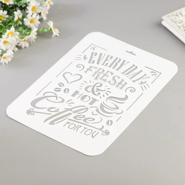 "Tous Les Jours" Pochoir 22x31 Cm, Vinyle, Police, Cookies, Fichier Coupé, Artisanat, Décoration Mur 3 "Tous Les Jours" Pochoir 22x31 Cm, Vinyle, Police, Cookies, Fichier Coupé, Artisanat, Décoration Mur – Image 3