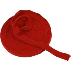 Creativ Company Tricot Tubulaire Acrylique - Rouge Cerise - 22 Mm X 10 M
