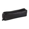 CLAIREFONTAINE Trousse Rectangulaire - 21x4x6 Cm - Cuir Noir
