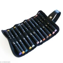 Trousse Roll & Go Pour 12 Marqueurs Graph'it