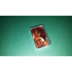 Une Boite De Sequin Orange Demi Lune.