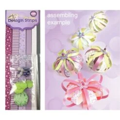 Violet Fait Main BRICOLAGE Décoration D'Arbre De Noël Guirlande Kit De Décoration Pour La Maison De